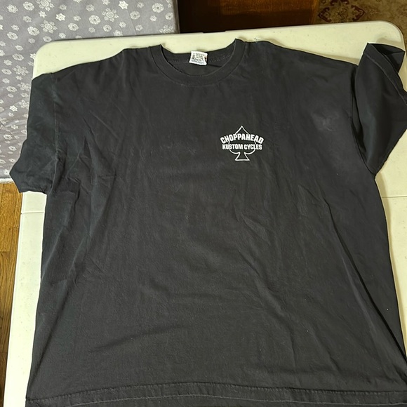 Choppahead Kustom Cycles graphic Tee - Picture 2 of 3